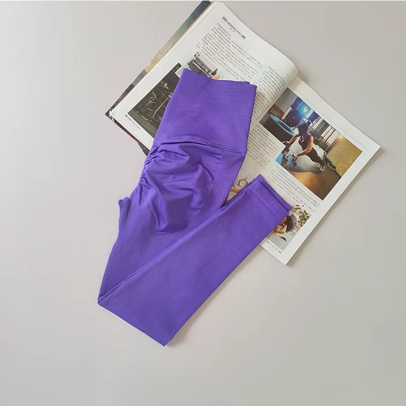 High Waist Yoga Leggings Women Seamless Push up Sport Leggings Fitness Running Hip Lift Yoga Pants Highly Elastic Gym Leggings