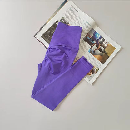 High Waist Yoga Leggings Women Seamless Push up Sport Leggings Fitness Running Hip Lift Yoga Pants Highly Elastic Gym Leggings