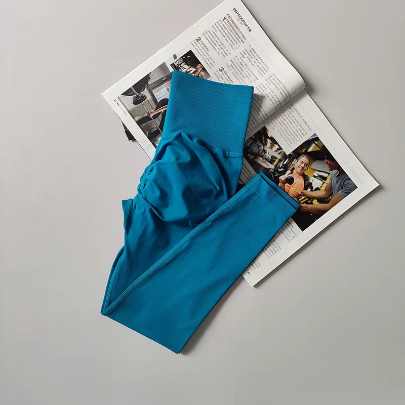 High Waist Yoga Leggings Women Seamless Push up Sport Leggings Fitness Running Hip Lift Yoga Pants Highly Elastic Gym Leggings