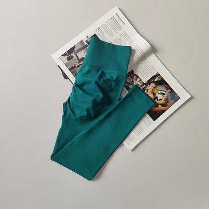 High Waist Yoga Leggings Women Seamless Push up Sport Leggings Fitness Running Hip Lift Yoga Pants Highly Elastic Gym Leggings