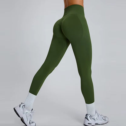 High Waist Yoga Leggings Women Seamless Push up Sport Leggings Fitness Running Hip Lift Yoga Pants Highly Elastic Gym Leggings